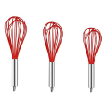 Kitchen Silicone Wire Stainless Steel Balloon Whisk Beater